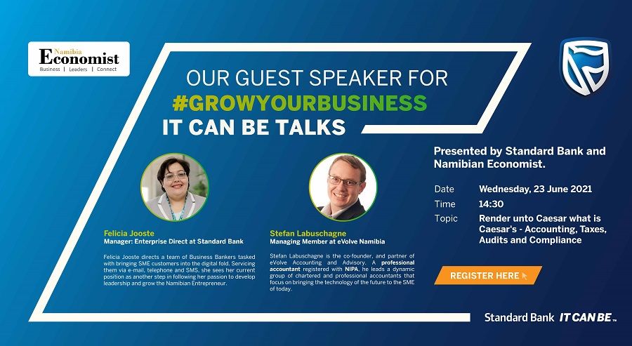 Render unto Caesar what is Caesar’s. Register now for the SIXTH conference in the Standard Bank Online business talk series